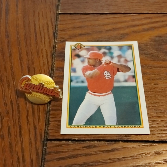 MLB Other - 3 for $20/BundleCardinals pin and baseball card